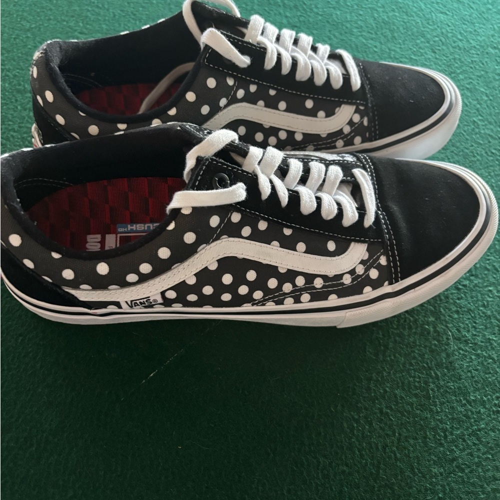 VANS Old Skool Pro x Baker Dustin Dollin - Polka Dots Skate Sneaker 11.5 - Picture 3 of 7